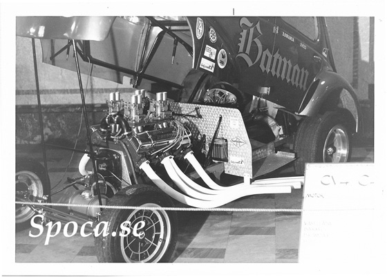 Batman dragster